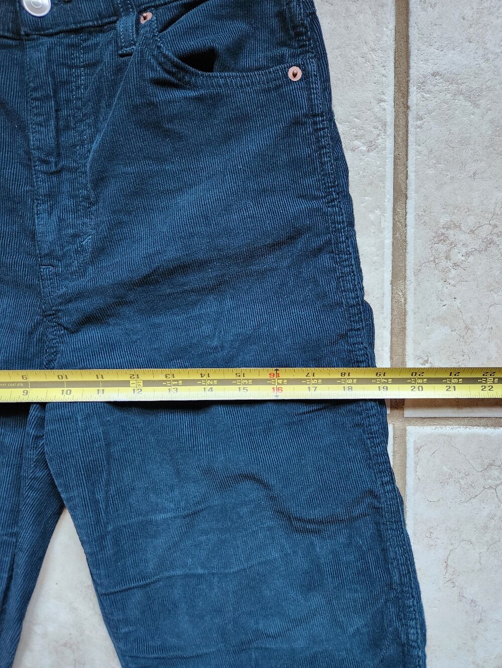 Twin Doves Emerson Fry Treasure Straight Corduroy Pants 29 Green - Picture 13 of 15